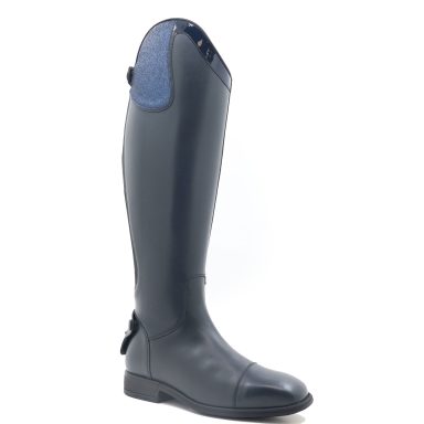 Chester Badminton boot with blue glitter top