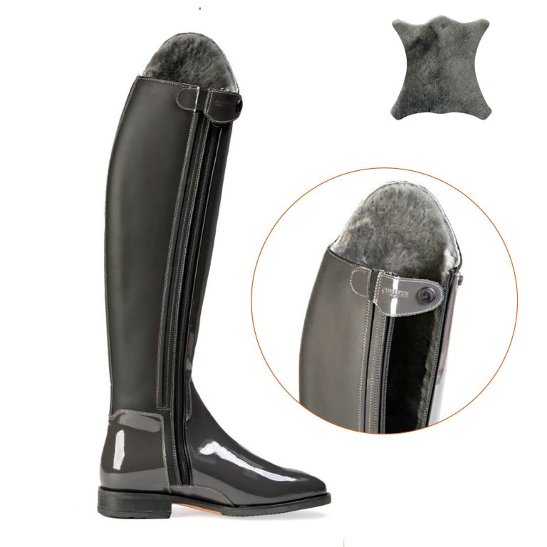 Made to measure riding boots UK with sheepskin lining
