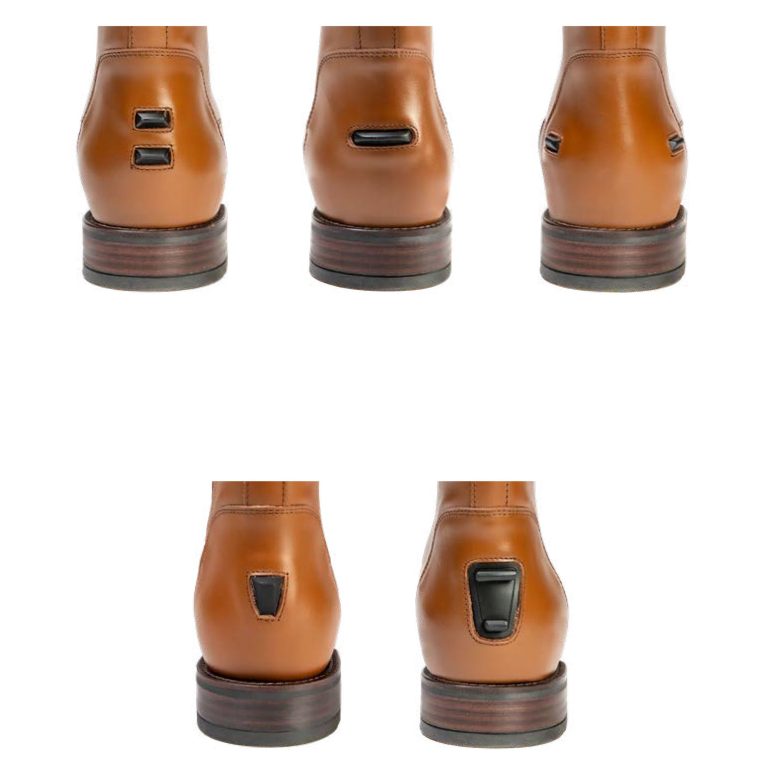 Spur rest options for customisable boots UK - Chester Boots