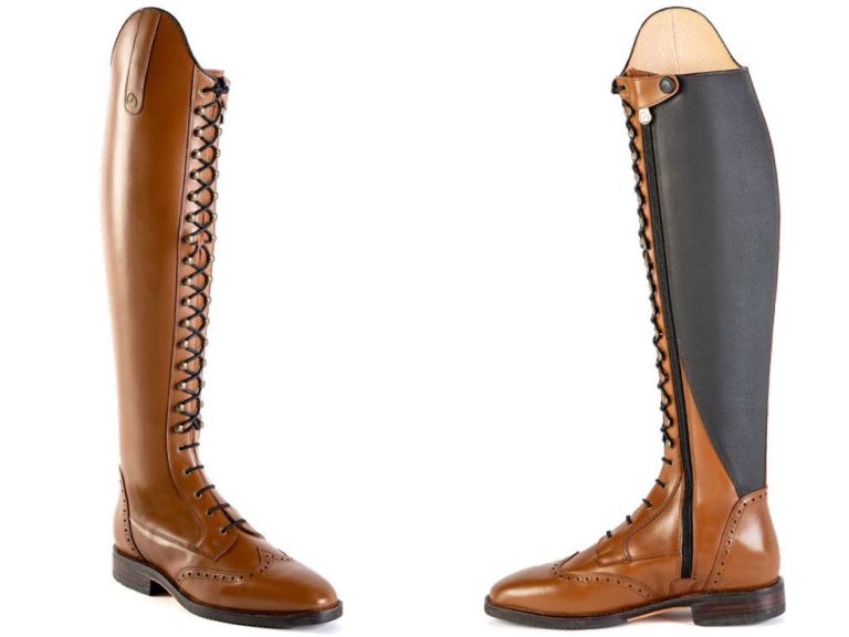 Chester Madrid Boot with grip panel and side zip