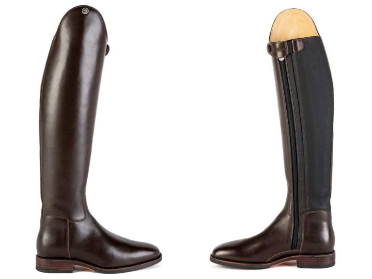 Chester Aachen made to measure riding boot in dark brown