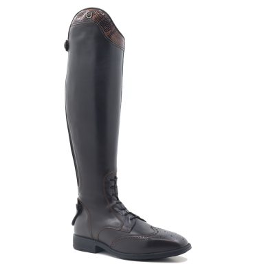 Chester Vilamoura in brown with toe details and caramel top